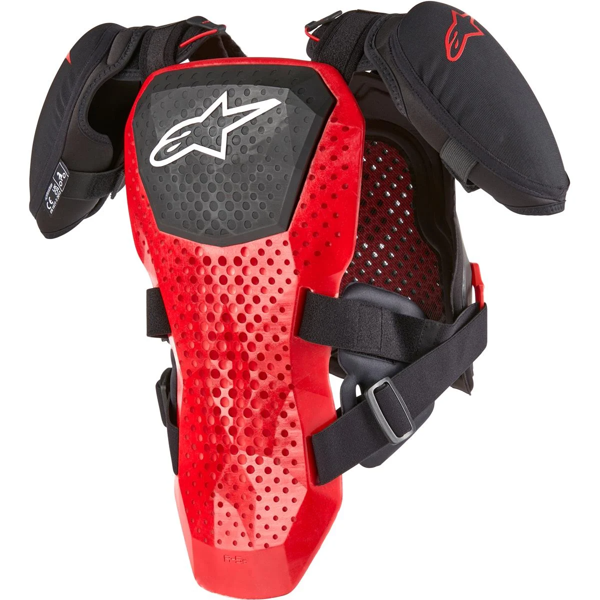 Protectie Corp Alpinestars A-5 S V2 Youth Chest pentru copii negru/alb/rosu S/M