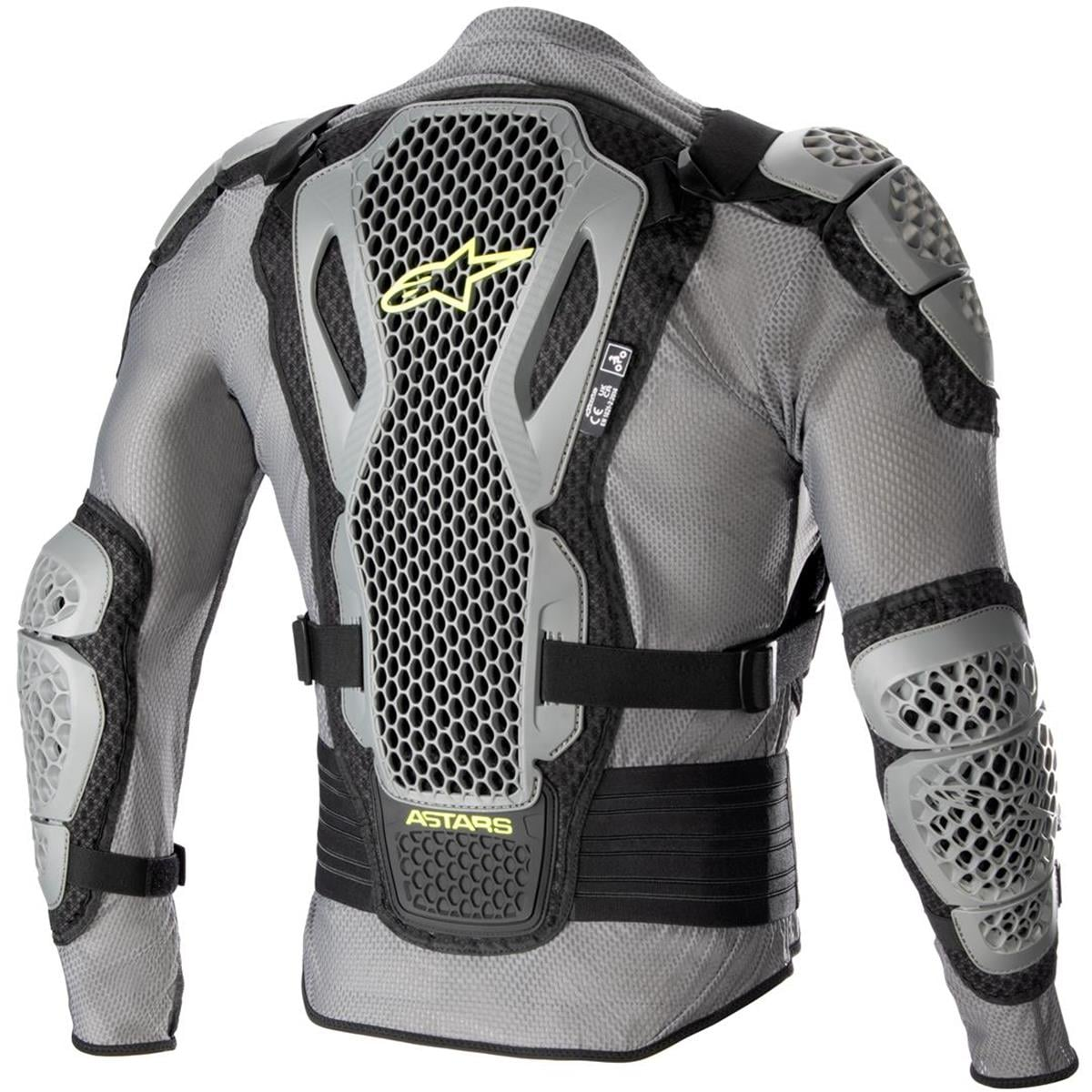 Protectie Corp Alpinestars Bionic Plus V2 Protection Jacket gri/negru/galben-fluo L