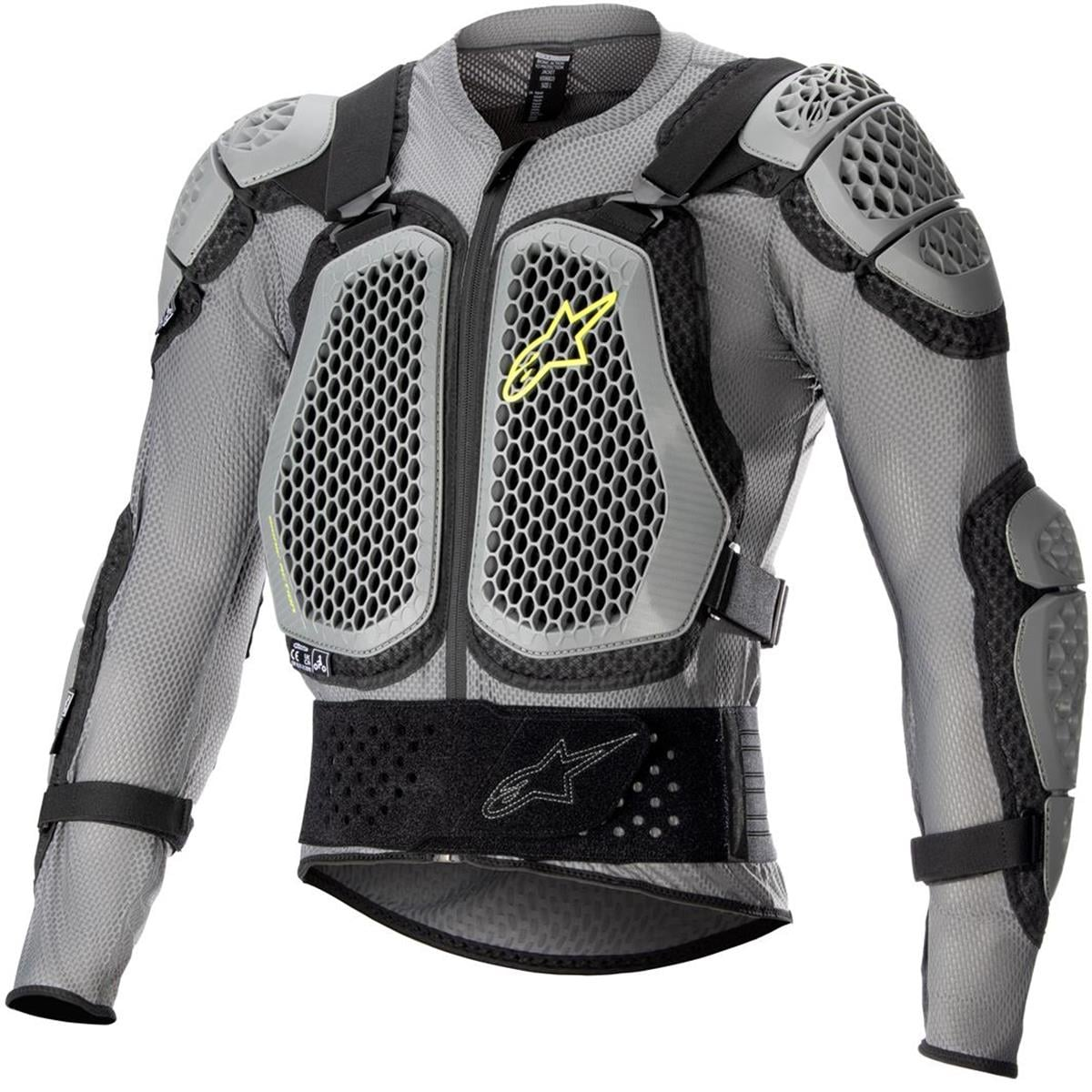 Protectie Corp Alpinestars Bionic Plus V2 Protection Jacket gri/negru/galben-fluo L