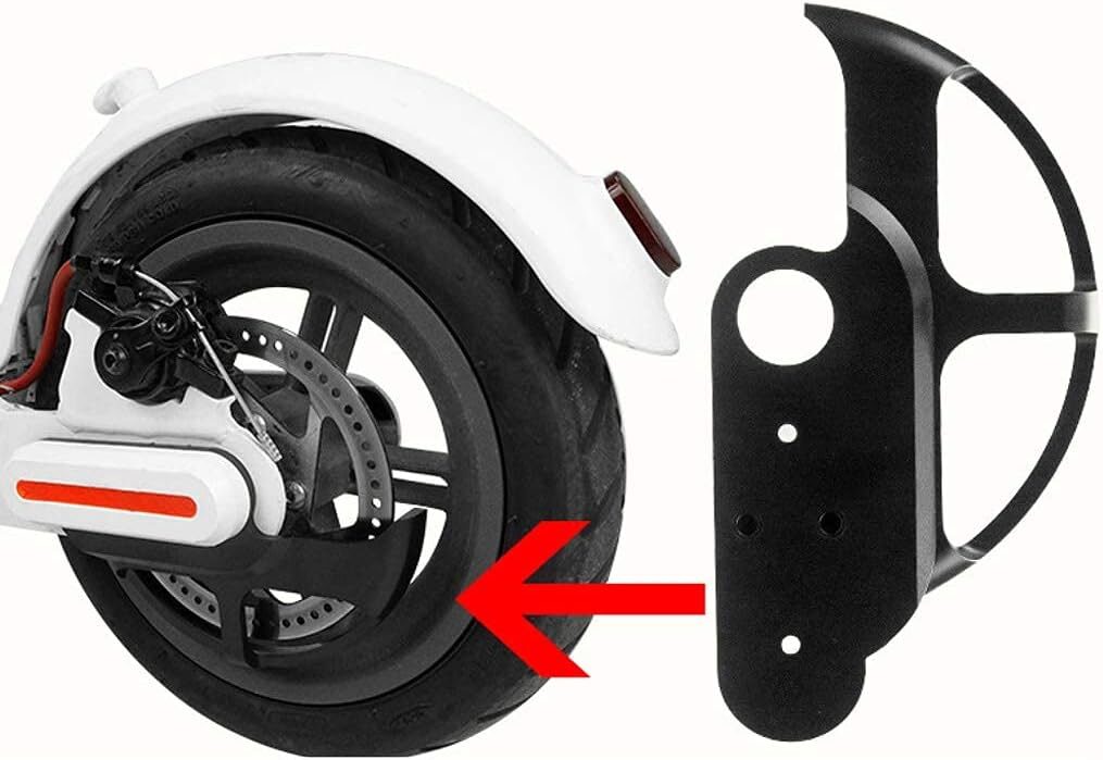 protectie disc frana pentru trotineta xiaomi m365 essential 1s pro si pro 2 negru 1