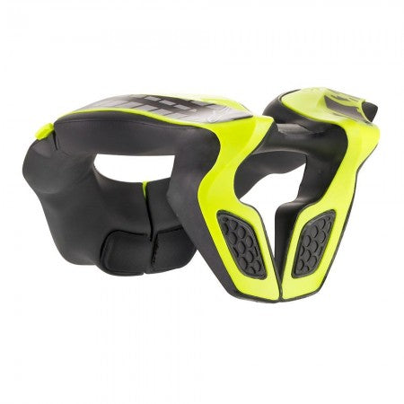 Protectie Gat Alpinestars Youth Neck Support pentru copii negru/galben-fluo OS