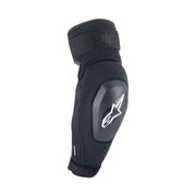 protectii cot alpinestars a impact plasma elite shield elbow protector black white m