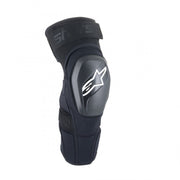 protectii genunchi alpinestars a impact plasma elite shield knee protector black white l