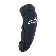 protectii genunchi alpinestars a impact plasma pro knee shin protector black white l