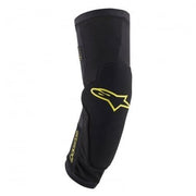 protectii genunchi alpinestars paragon plus black acid yellow s