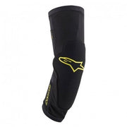 protectii genunchi alpinestars paragon plus black acid yellow xs