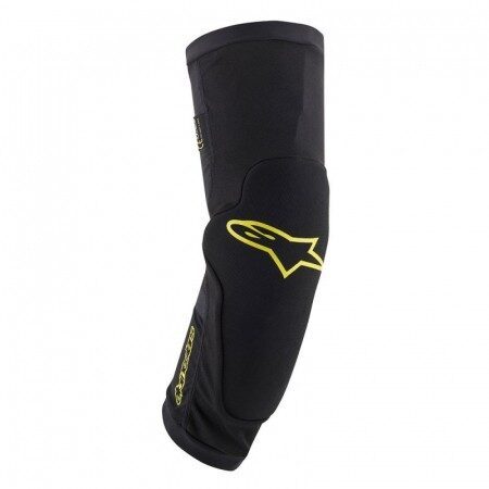 protectii genunchi alpinestars paragon plus black acid yellow xs