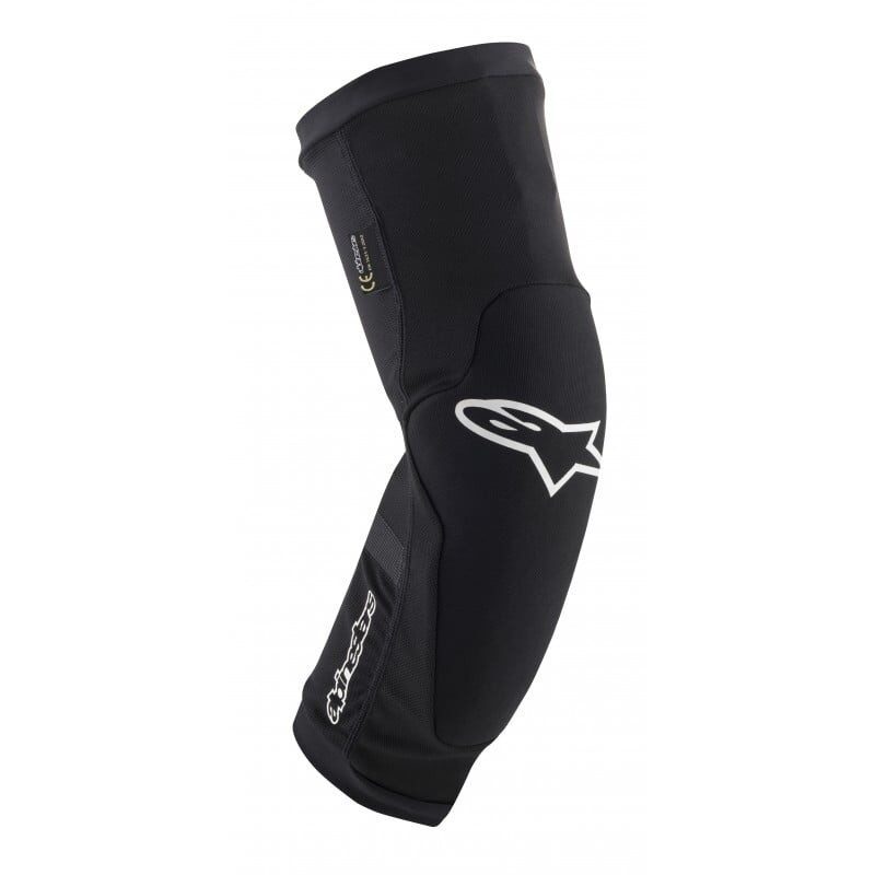 protectii genunchi alpinestars paragon plus negru alb xxl