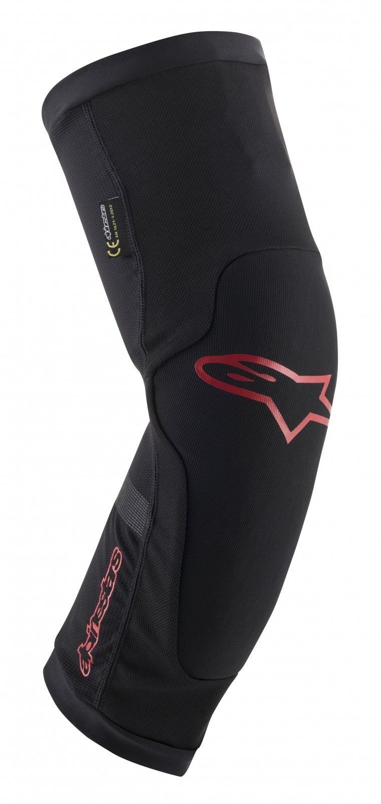 protectii genunchi alpinestars paragon plus negru rosu xl