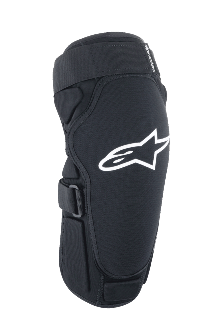 protectii genunchi alpinestars plasma pro knee protector black white l