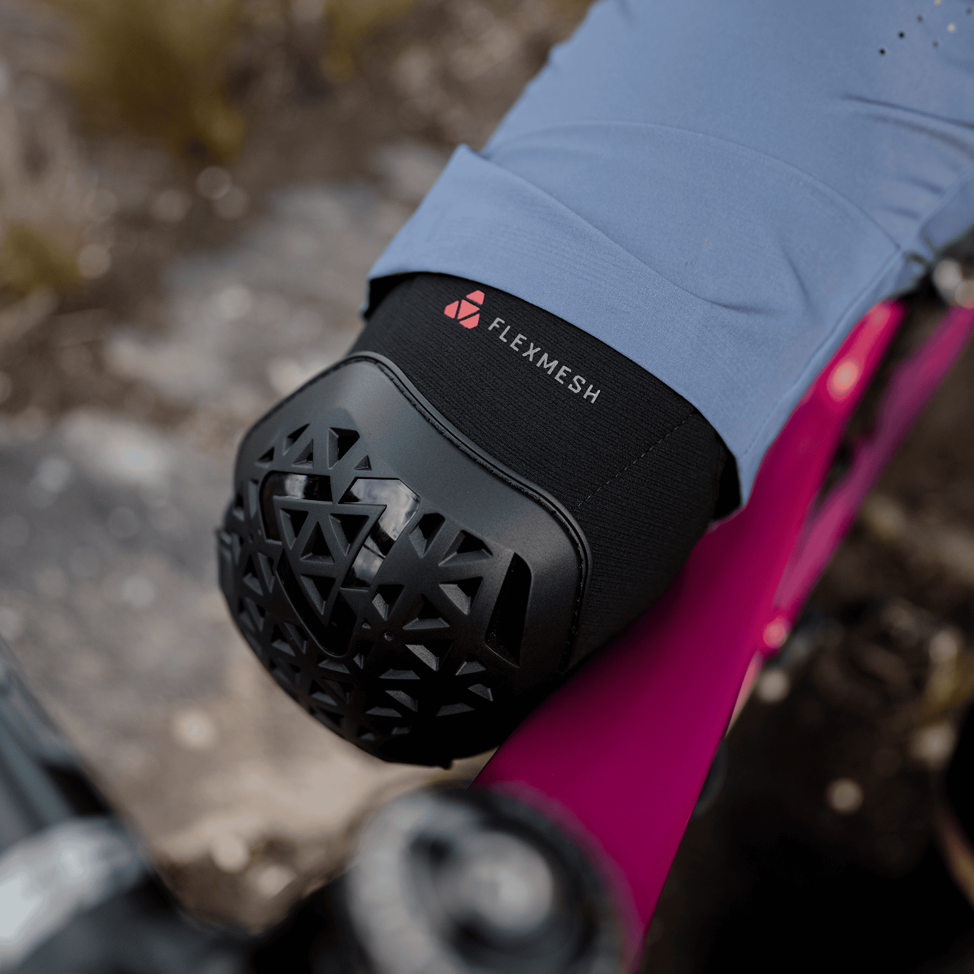 Protectii Genunchi Leatt FlexMesh Black S