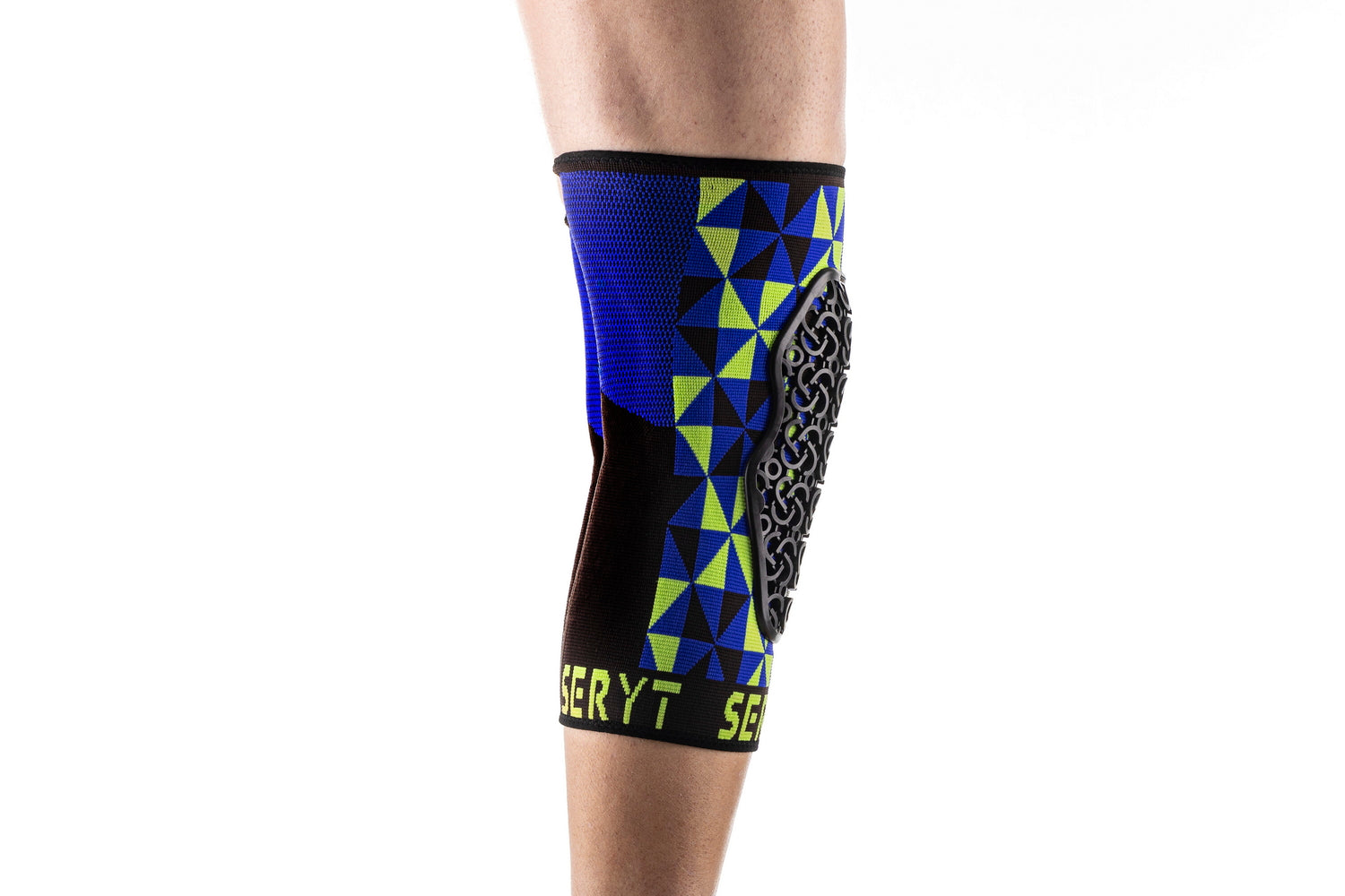 Protectii genunchi Seryt Arlecchino Blue Green M