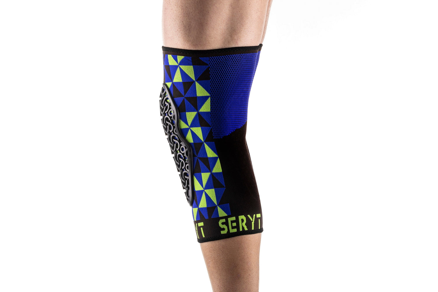 Protectii genunchi Seryt Arlecchino Blue Green S