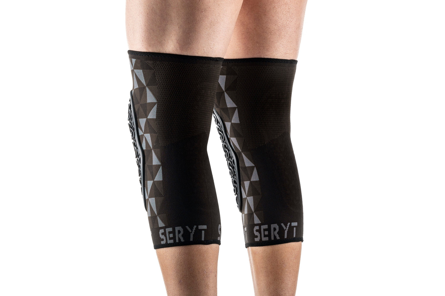 Protectii genunchi Seryt Arlecchino Grey Black L/XL