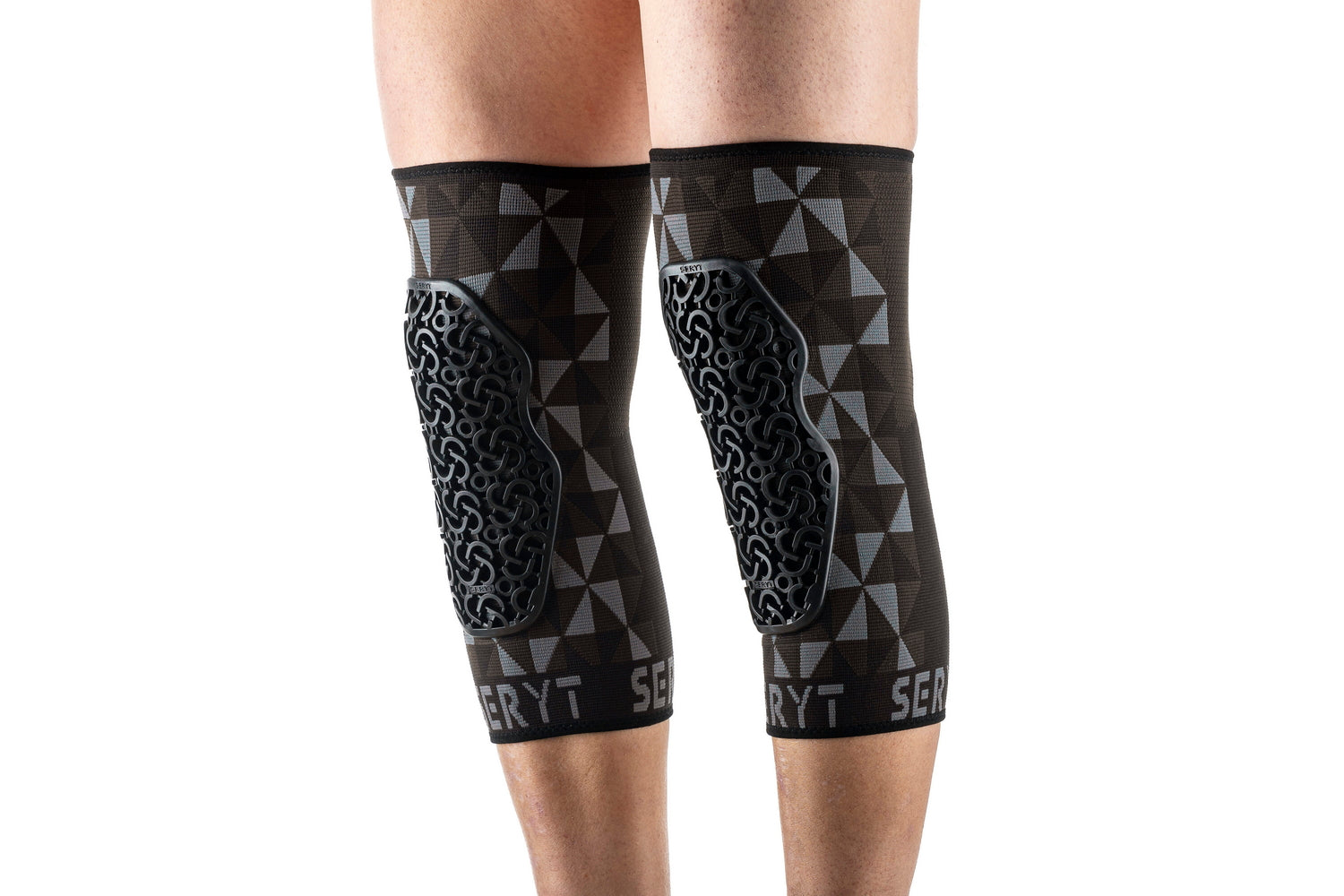 Protectii genunchi Seryt Arlecchino Grey Black M