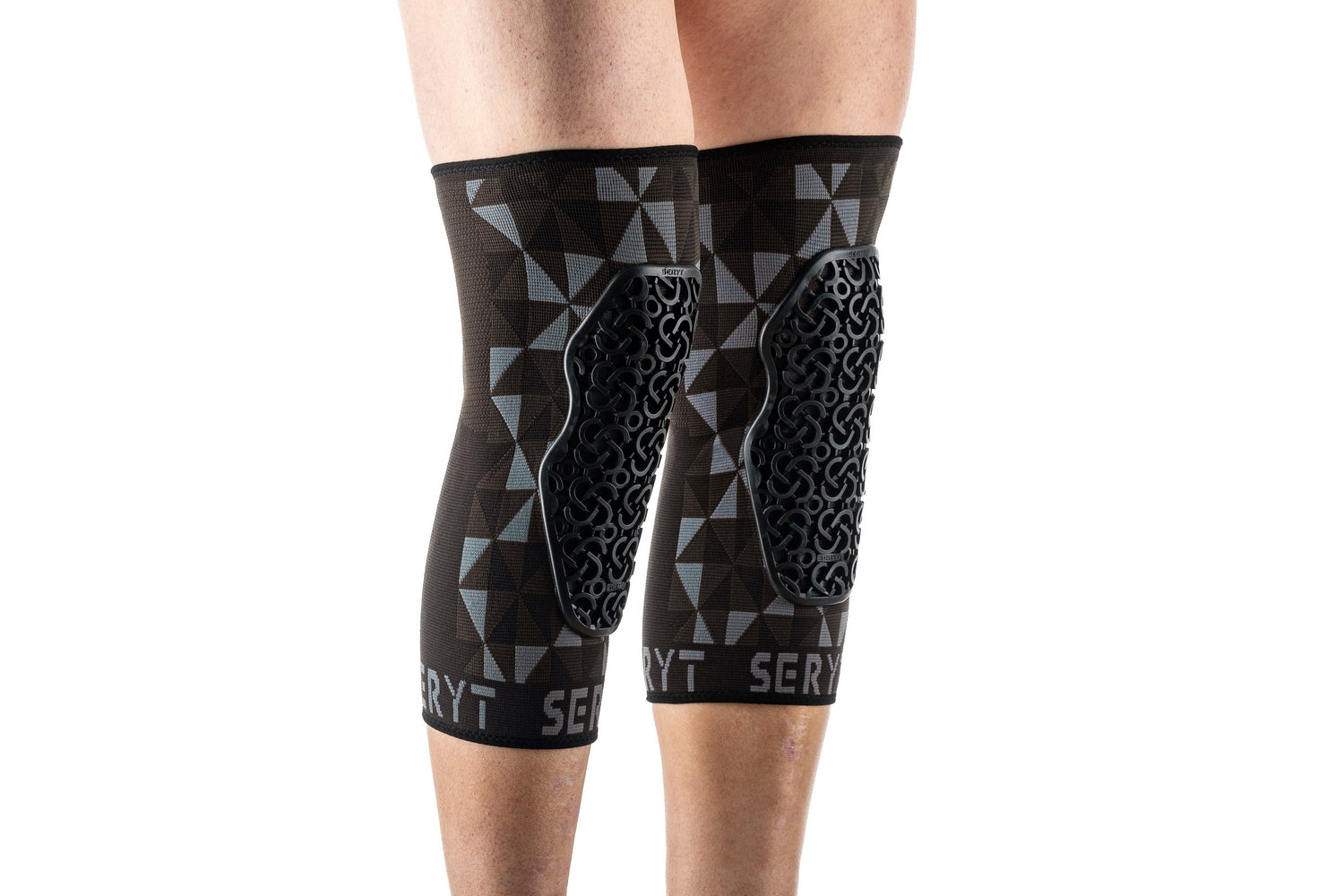 Protectii genunchi Seryt Arlecchino Grey Black S