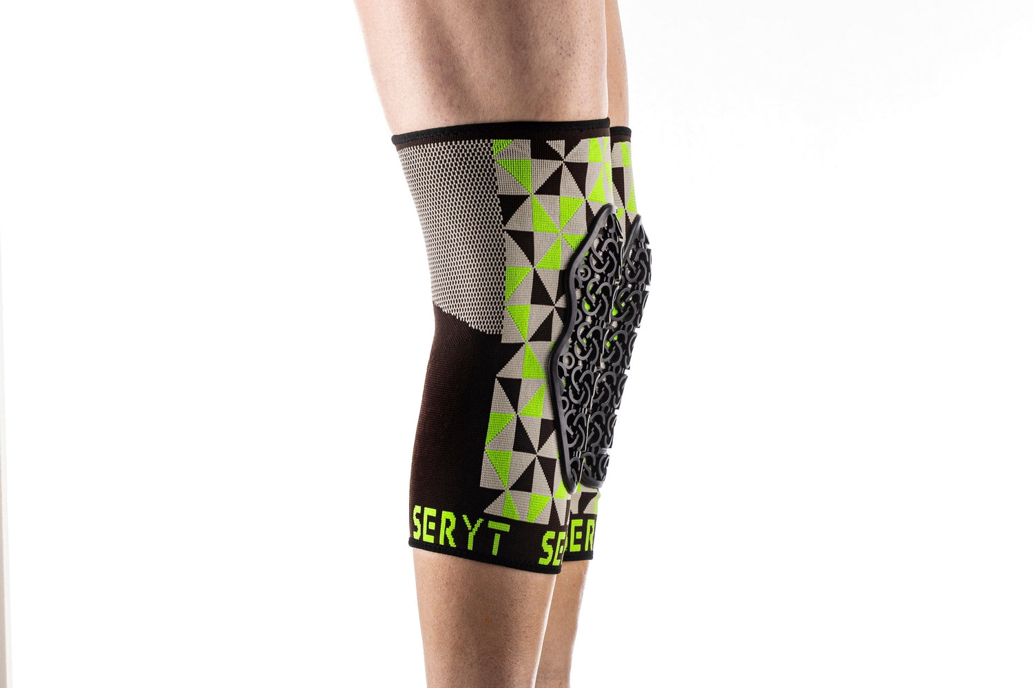 Protectii genunchi Seryt Arlecchino Grey Green M