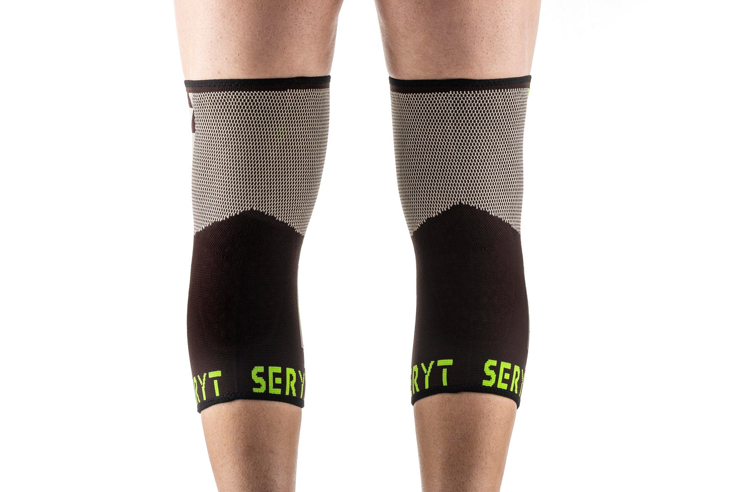 Protectii genunchi Seryt Arlecchino Grey Green M