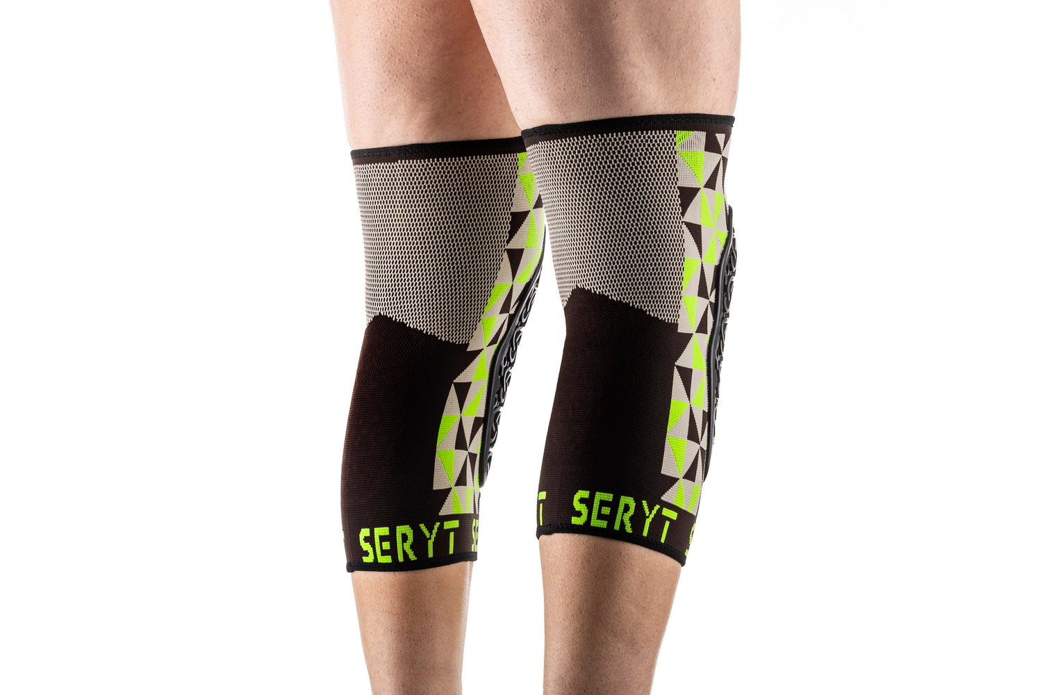 Protectii genunchi Seryt Arlecchino Grey Green S