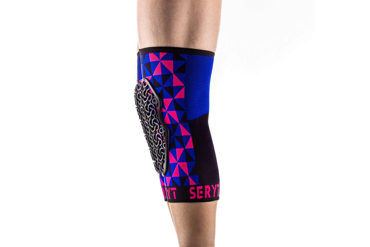 Protectii genunchi Seryt Arlecchino Pink Blue L/XL