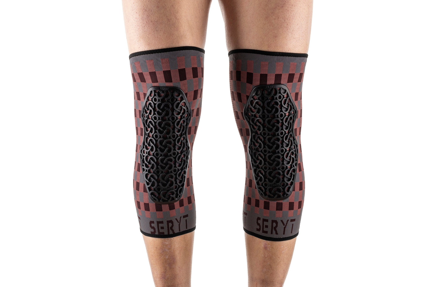 Protectii genunchi Seryt Checker Grey M