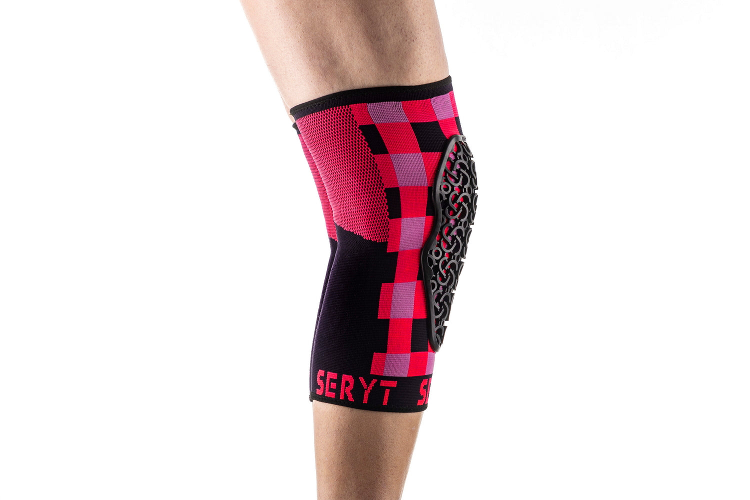 Protectii genunchi Seryt Checker Pink S