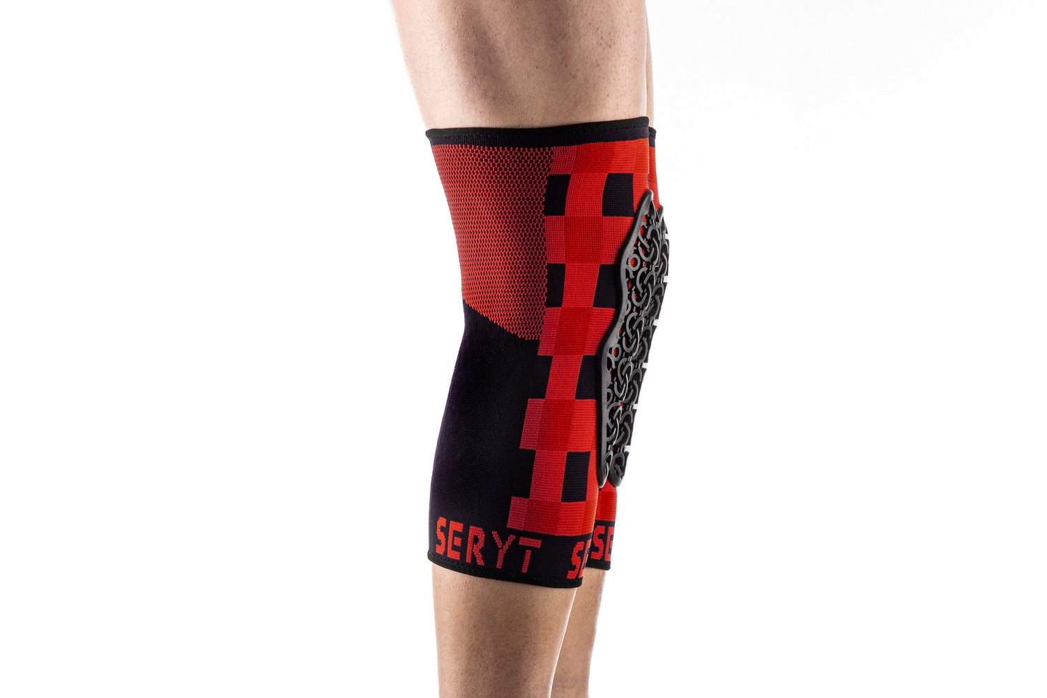 Protectii genunchi Seryt Checker Red L/XL