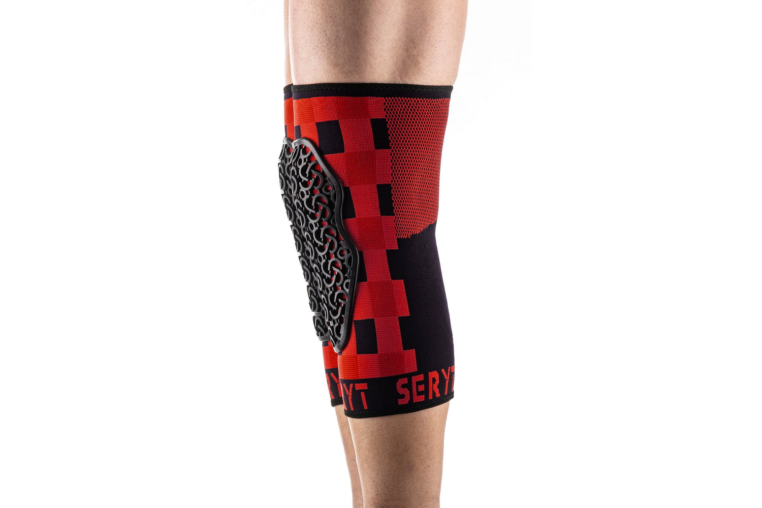 Protectii genunchi Seryt Checker Red L/XL