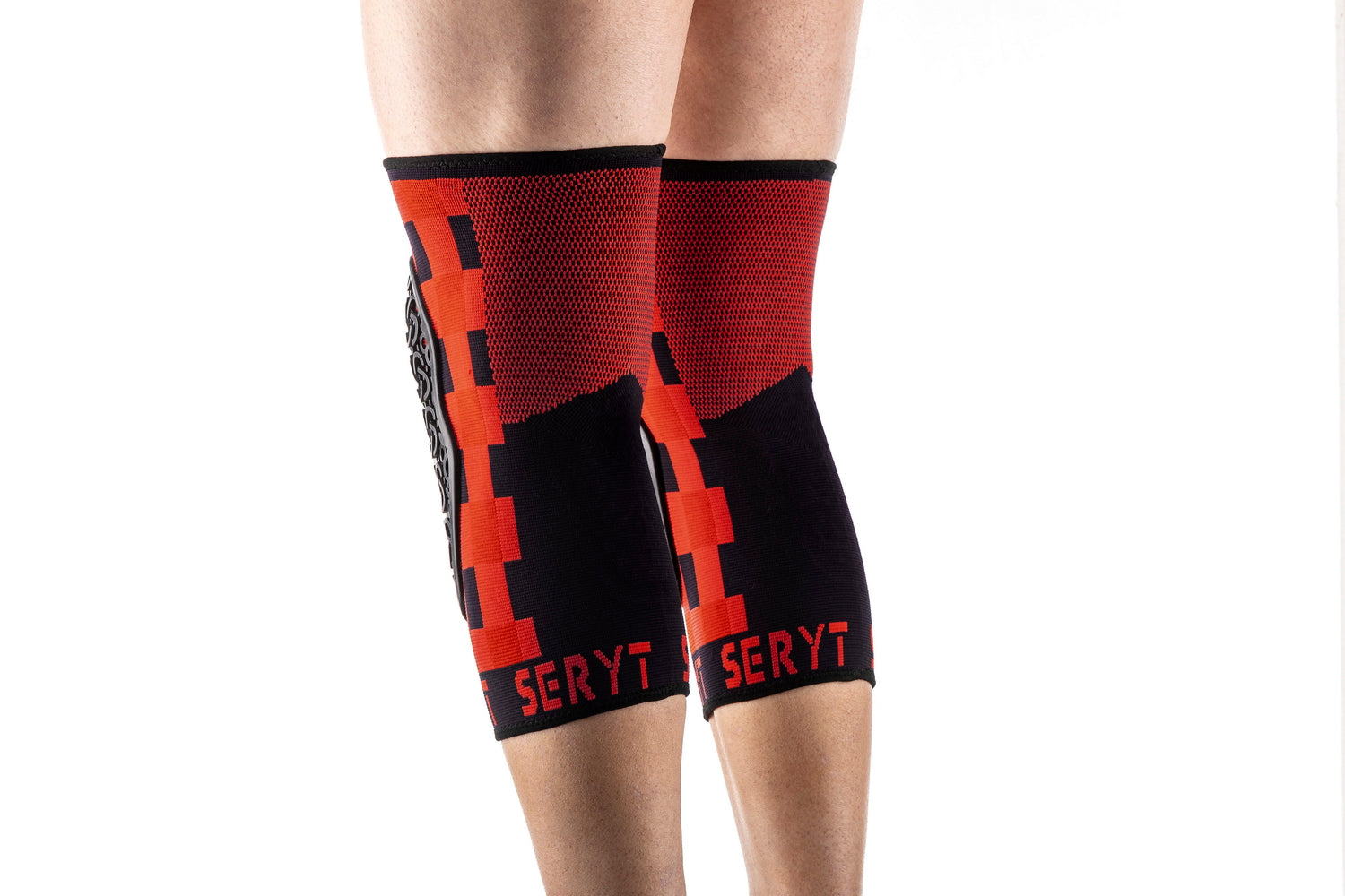 Protectii genunchi Seryt Checker Red M