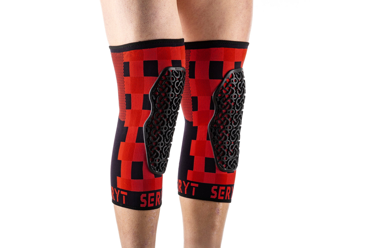 Protectii genunchi Seryt Checker Red S