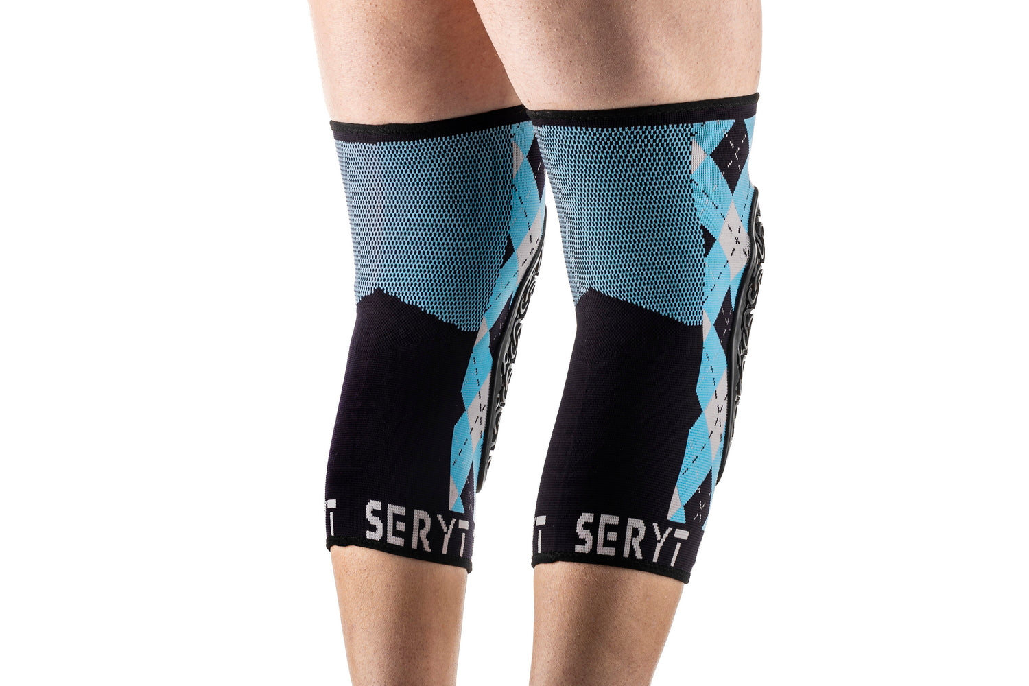 Protectii genunchi Seryt Galles Light Blue M