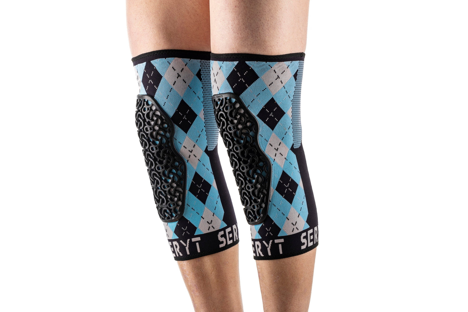Protectii genunchi Seryt Galles Light Blue M