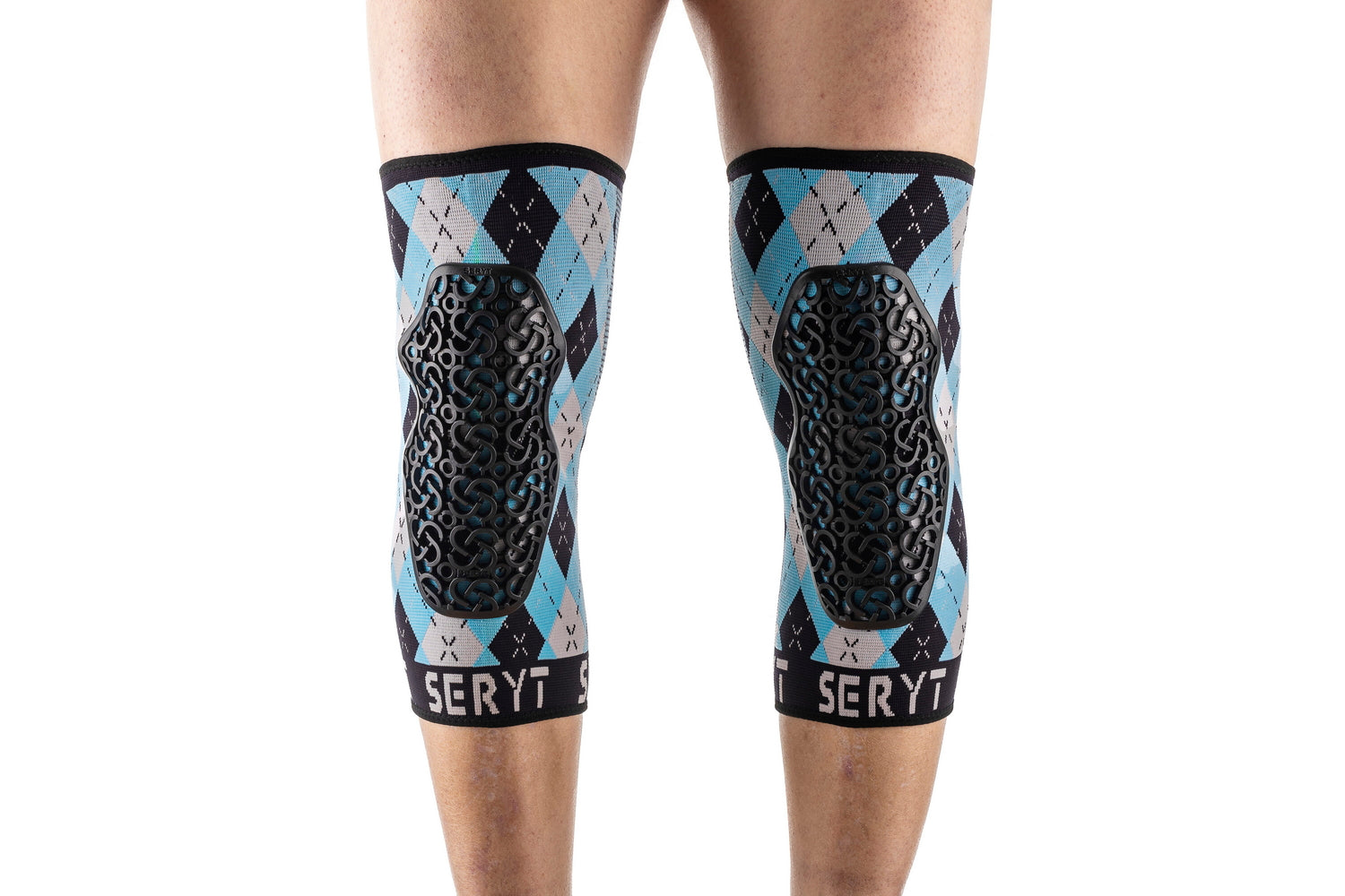 Protectii genunchi Seryt Galles Light Blue M