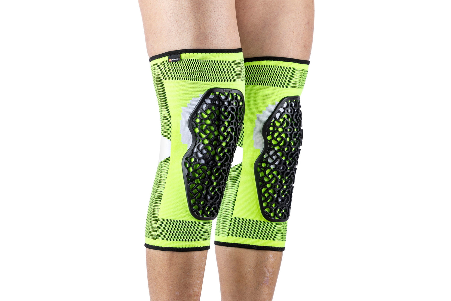 Protectii genunchi Seryt Neon white L/XL