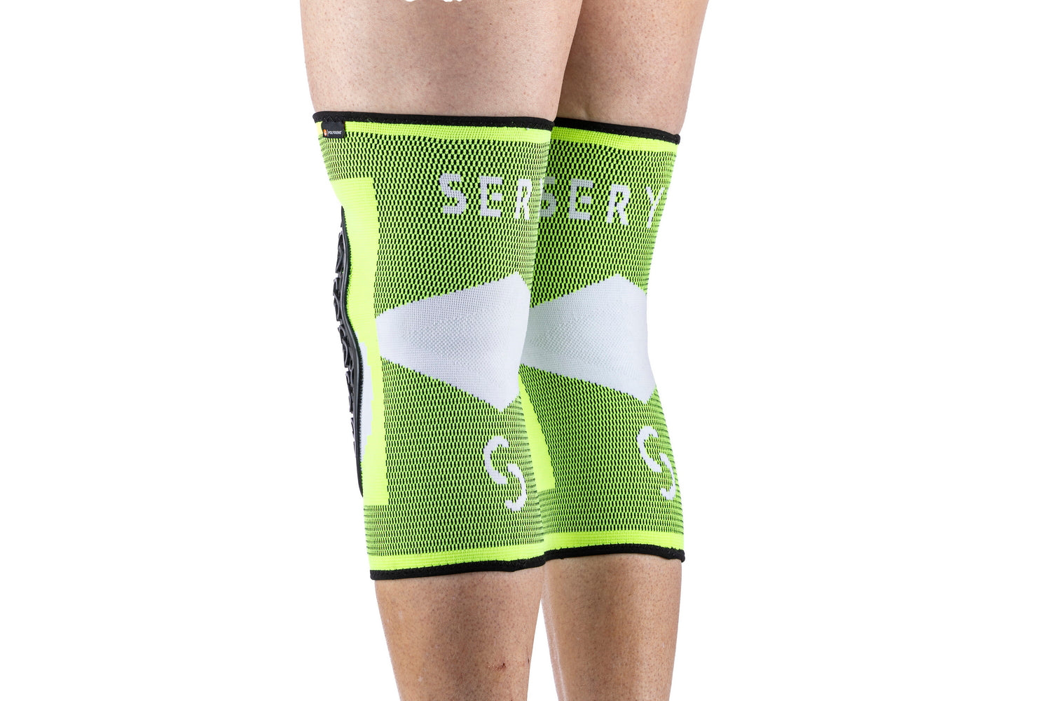 Protectii genunchi Seryt Neon white L/XL