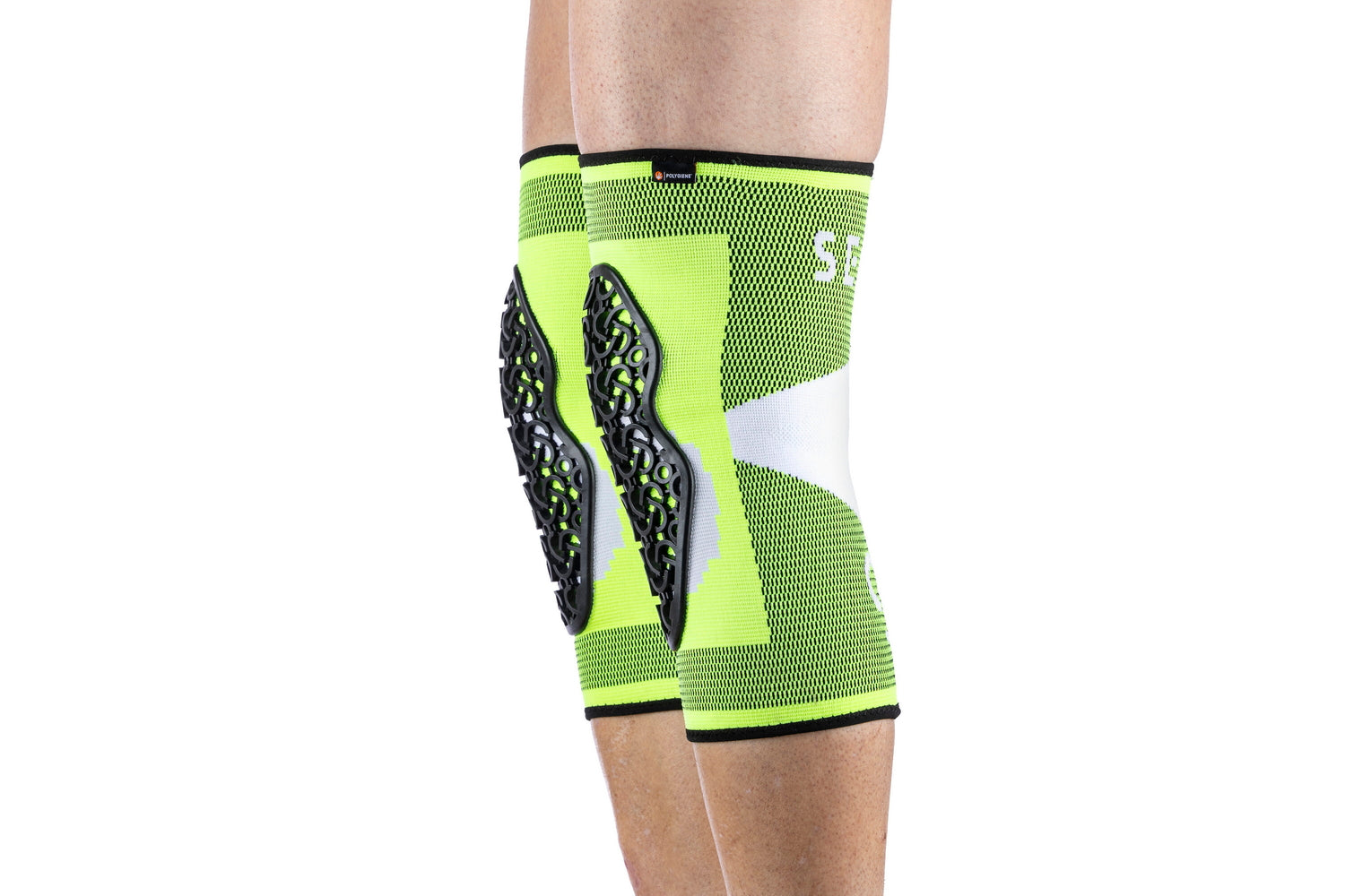 Protectii genunchi Seryt Neon white L/XL