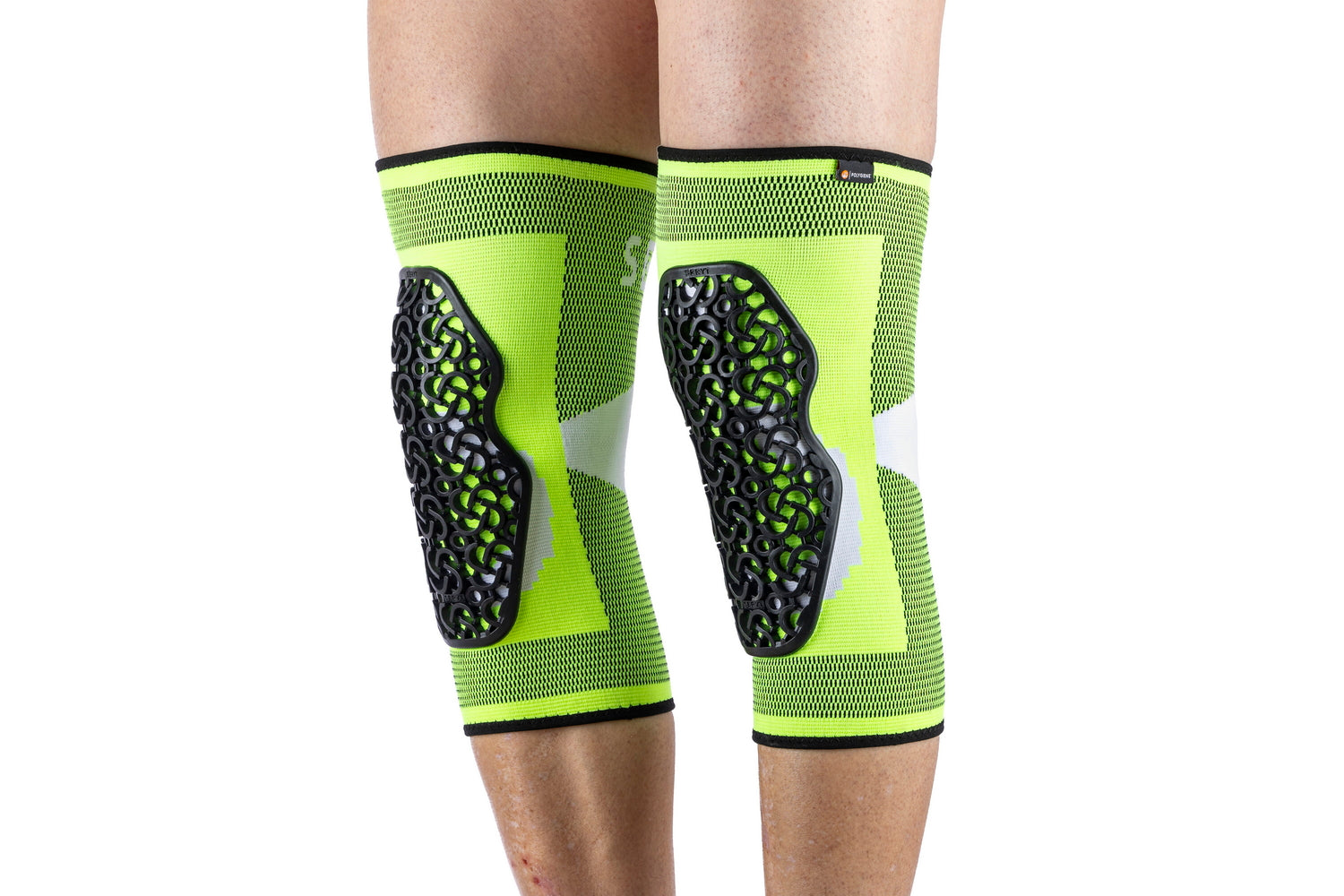 Protectii genunchi Seryt Neon white L/XL