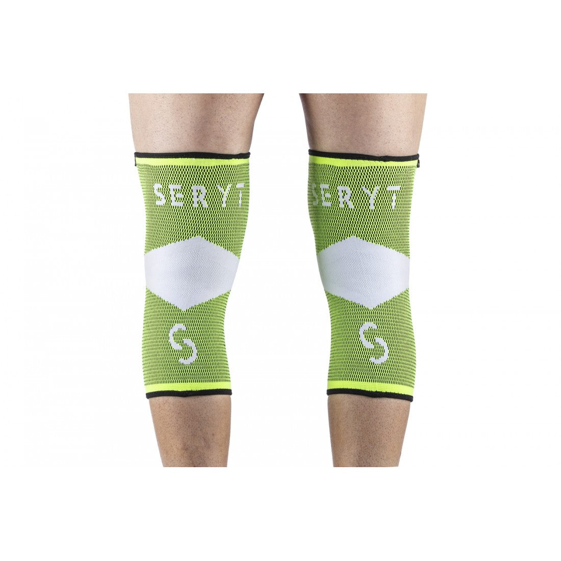 Protectii genunchi Seryt Neon white M