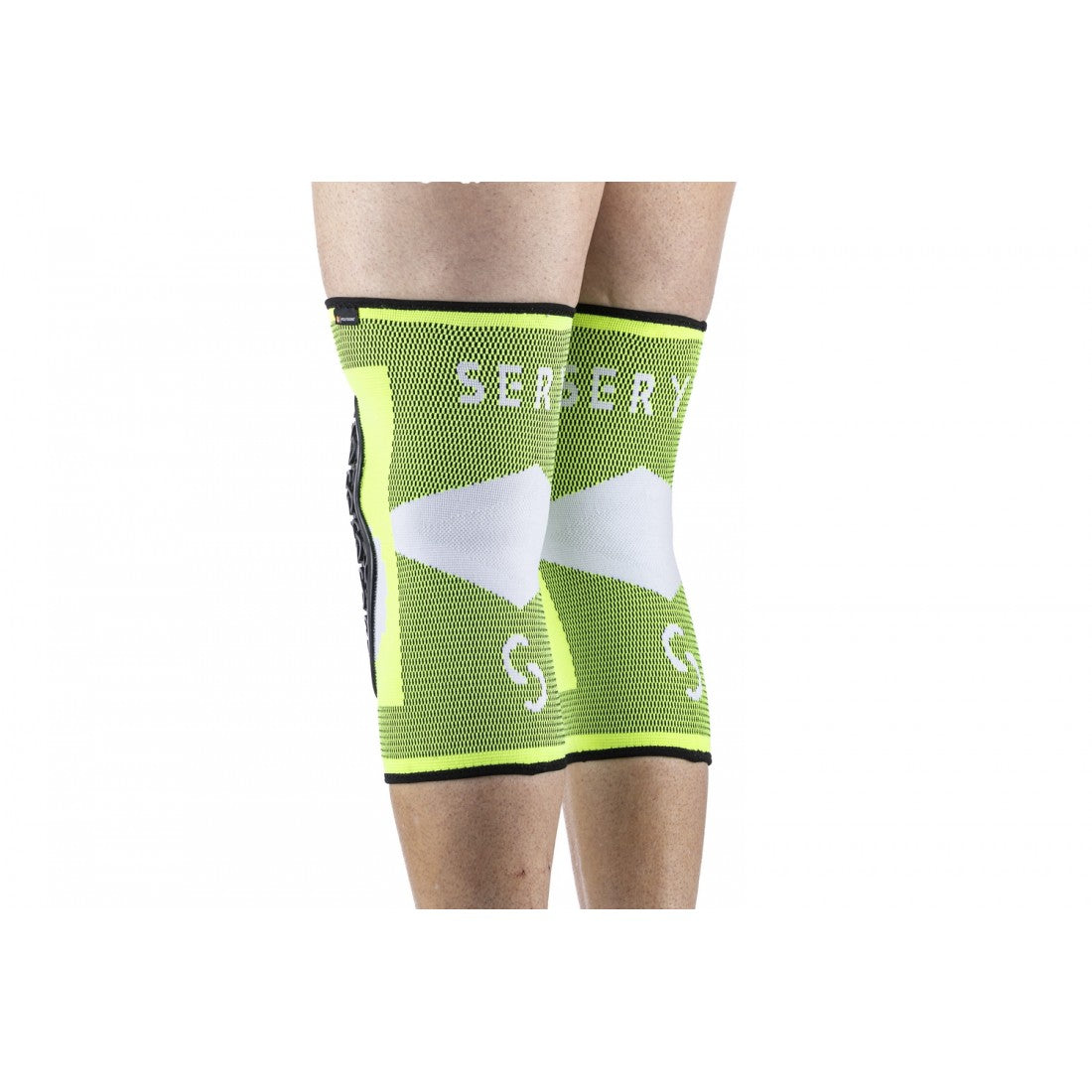 Protectii genunchi Seryt Neon white S
