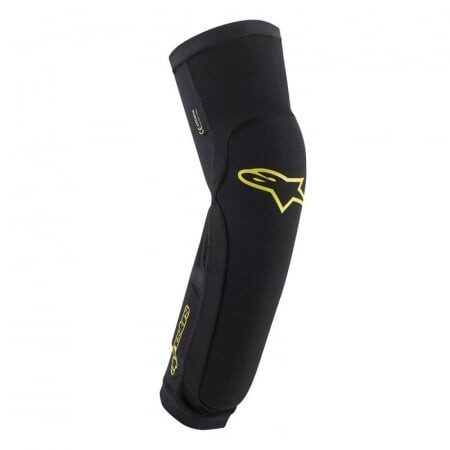 protectii genunchi tibie alpinestars paragon plus black acid yellow l