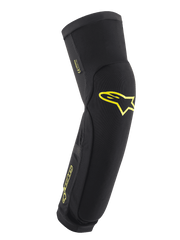 protectii genunchi tibie alpinestars paragon plus black acid yellow xxs