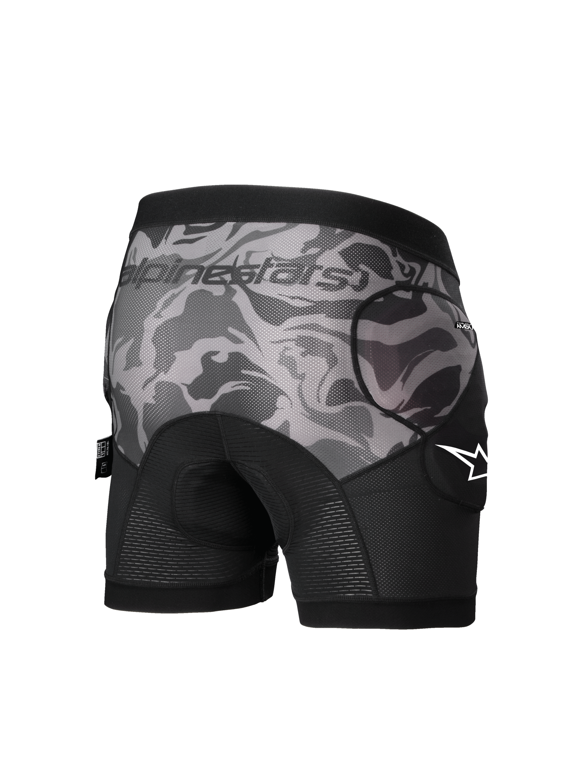 Protectii Short Alpinestars A-motion Plasma Boxers negru/camo XXL