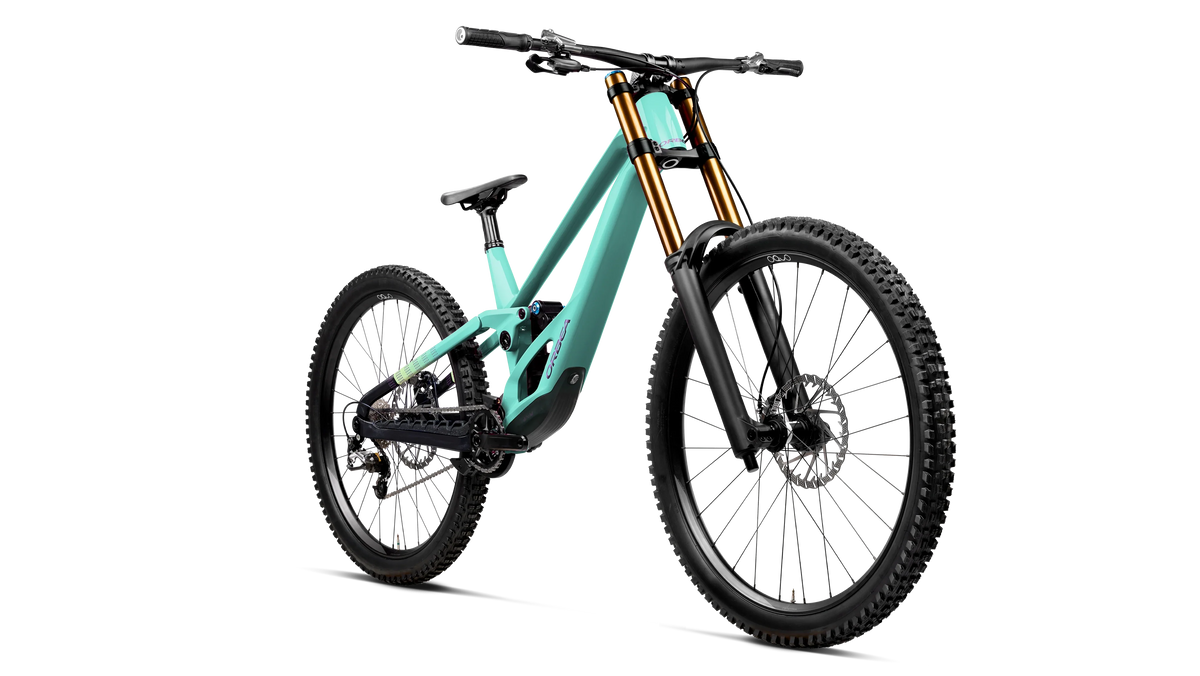 Orbea Rallon D-LTD Green - Purple - din fata