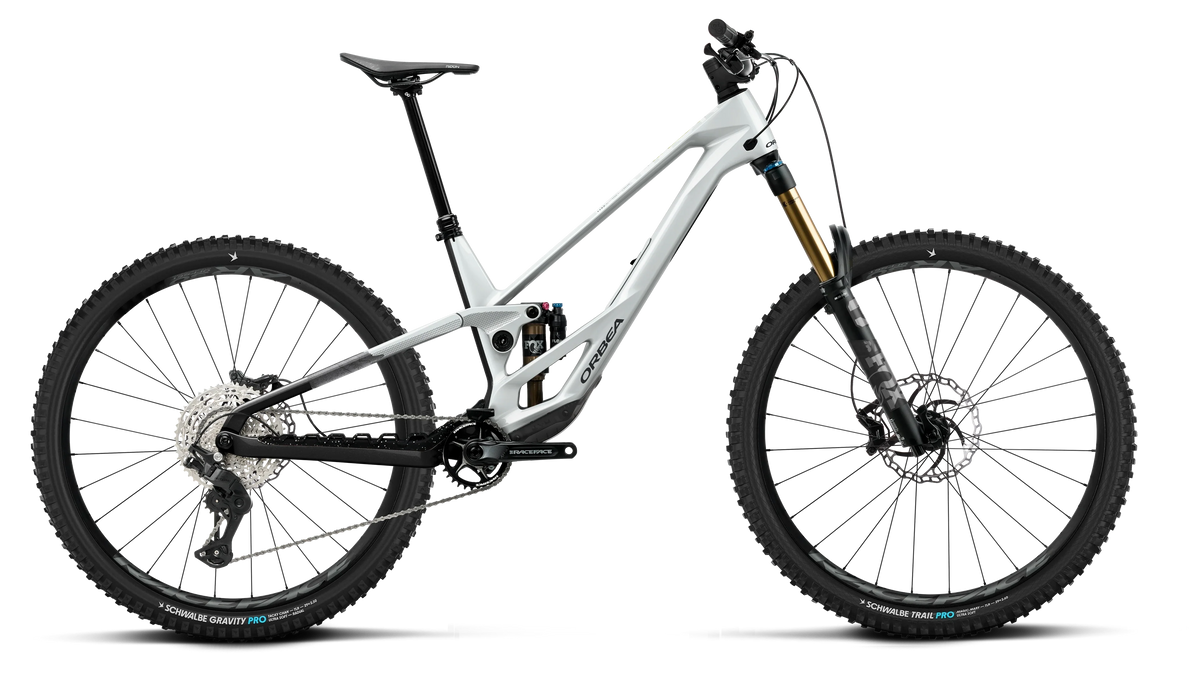 Orbea Rallon E10 White - Black - lateral