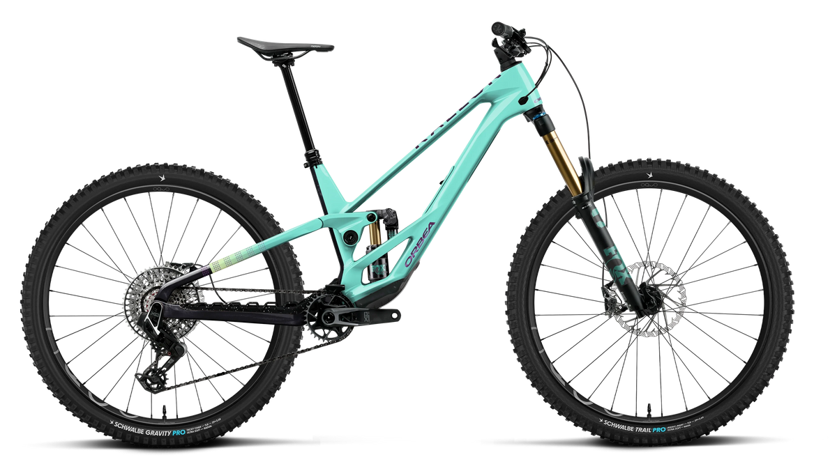 Orbea Rallon E-LTD Green - Purple - lateral