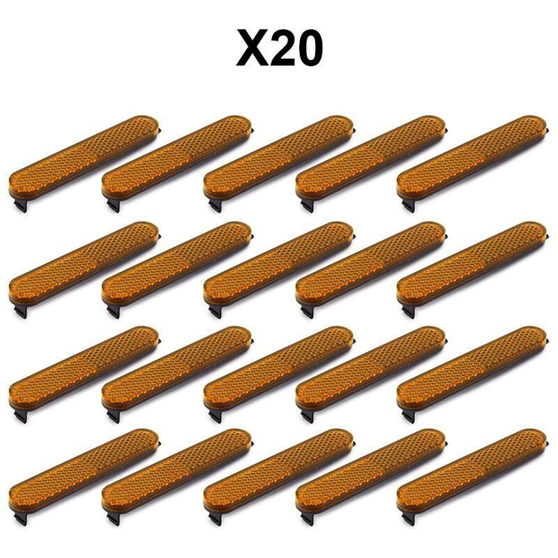 reflectorizante galbene pentru trotineta xiaomi set 20 bucati 3
