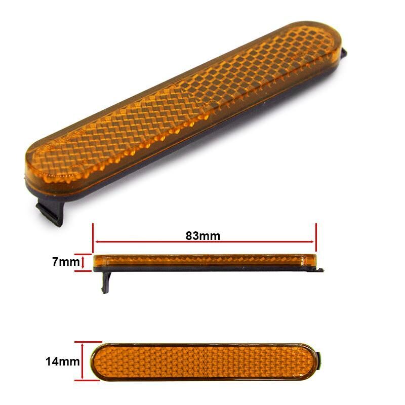 reflectorizante galbene pentru trotineta xiaomi set 20 bucati