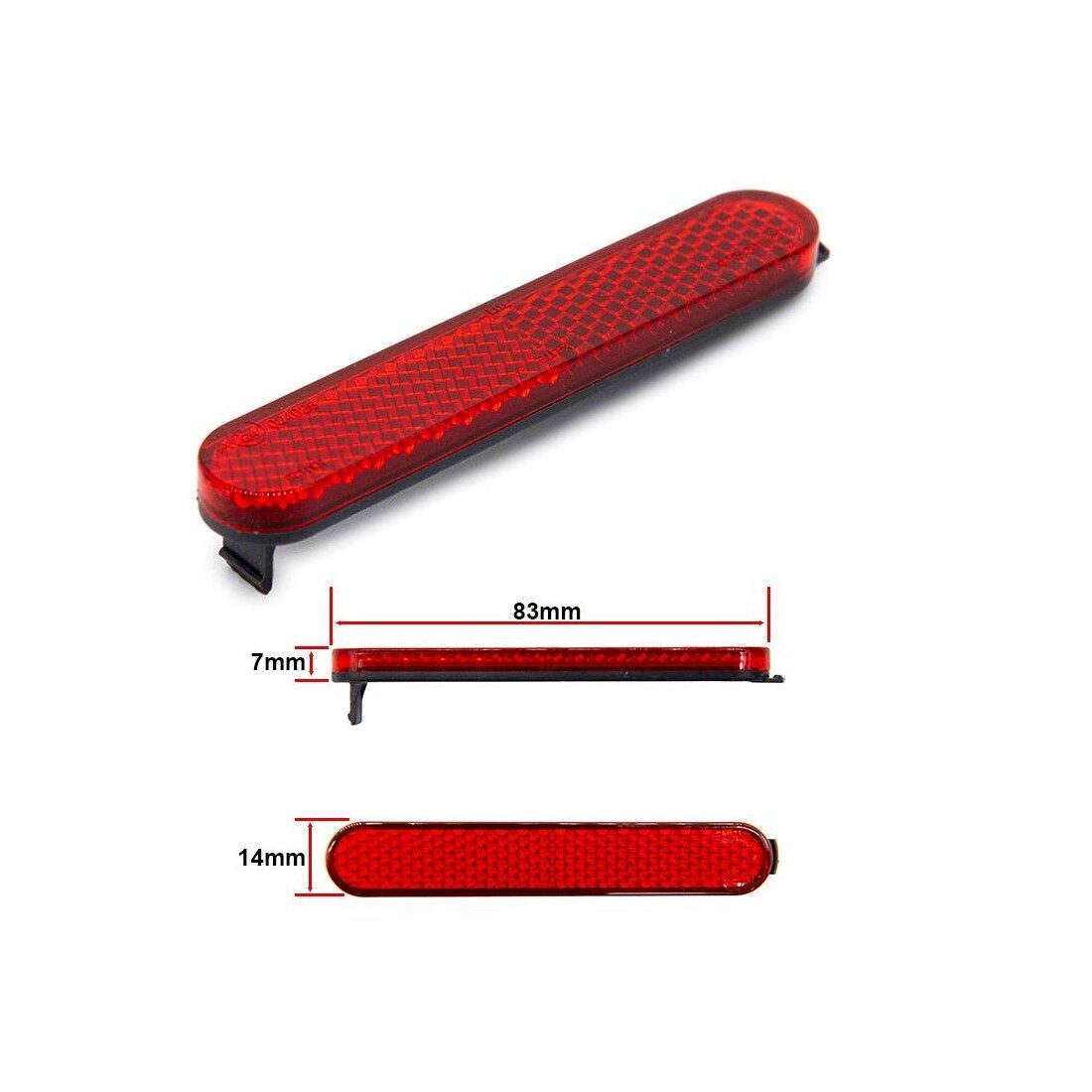 reflectorizante rosii pentru trotineta xiaomi set 20 bucati 5