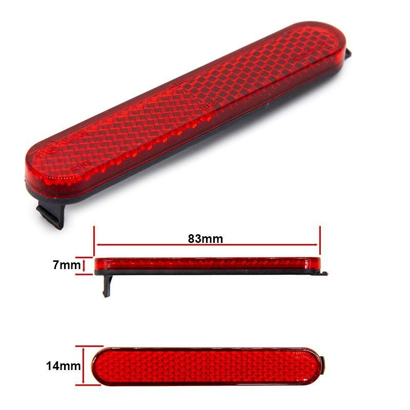 reflectorizante rosii pentru trotineta xiaomi set 20 bucati