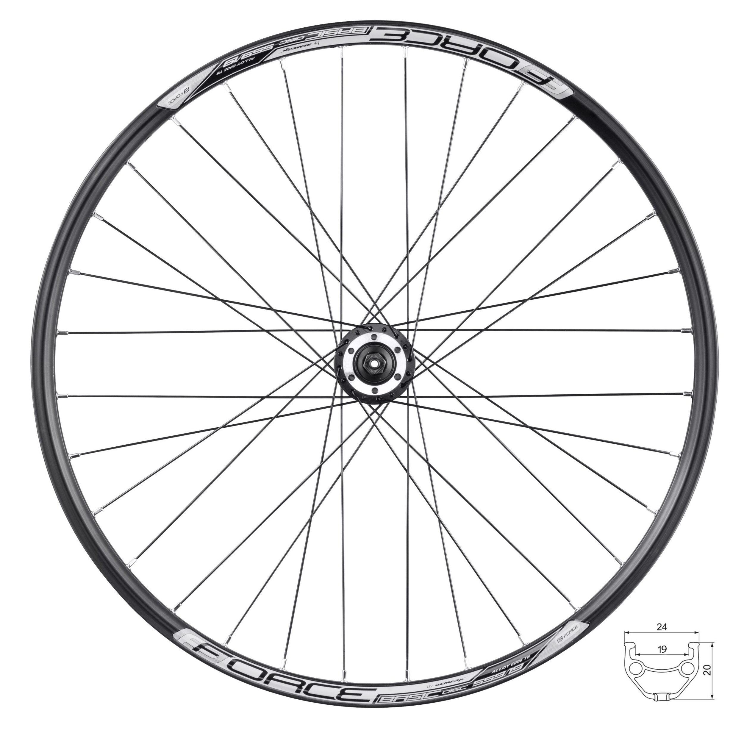 roata fata 26 force basic disc 559x19 6 suruburi scaled